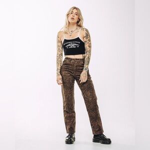 P&Co Albion Leopard Carpenter Pants